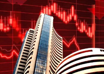 Share Market Closing :&nbsp;वीकली एक्सपायरी में मुनाफावसूली&nbsp;के चलते टूटा बाजार, सेंसेक्स 500 अंक नीचे और निफ्टी 25,600 से नीचे बंद