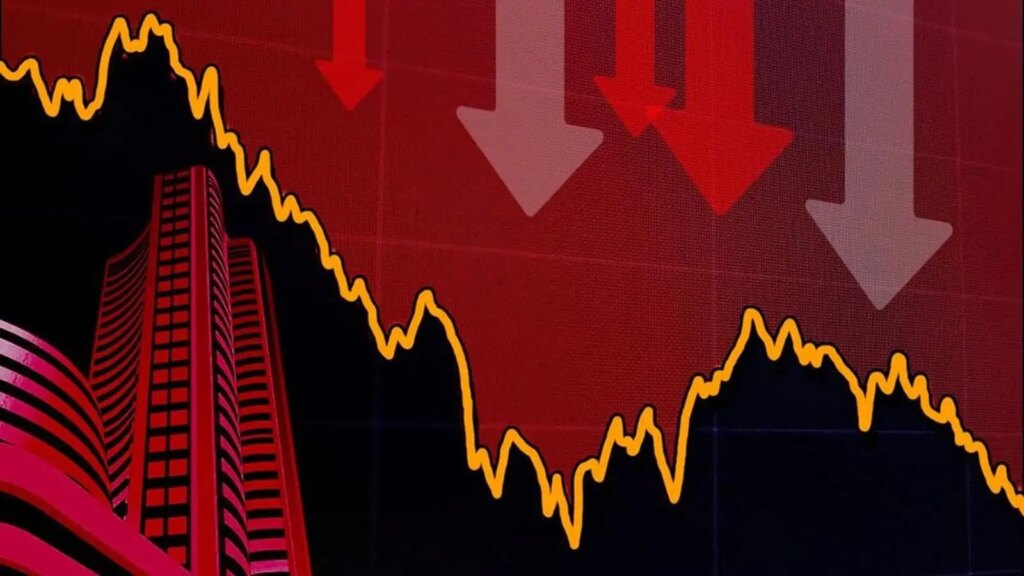 Stock Market Opening: Huge fall in the stock market as soon as it opened today! Sensex fell by 430%, Nifty also slipped below 25,400.