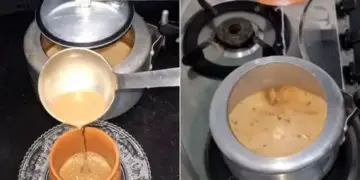 Such a unique way of making tea has never been seen before, this amazing ninja technique went viral on social media.