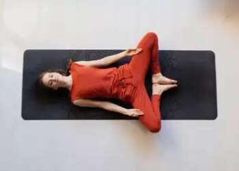 'Supta Bhadrasana' will provide relief from insomnia, irritability and period cramps.