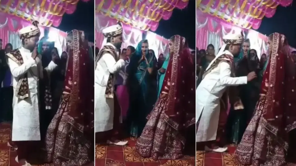 The groom did such a dangerous dance in front of the bride, seeing the users said - 'Death may come but such confidence should not come'