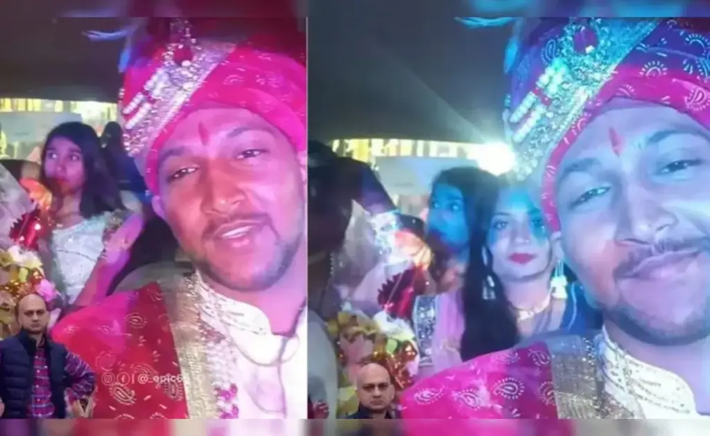The groom was seen fielding his sister-in-law at the wedding! As soon as the video of the action went viral, people said - 'The blue drum is asking for...'
