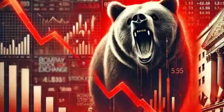 The stock market crashed today! Investors lost Rs 3.50 lakh crore in one stroke, don't know why there was such a big fall?