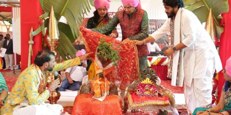 Tulsi-Shaligram marriage attracted devotees at Narayan Seva Sansthan