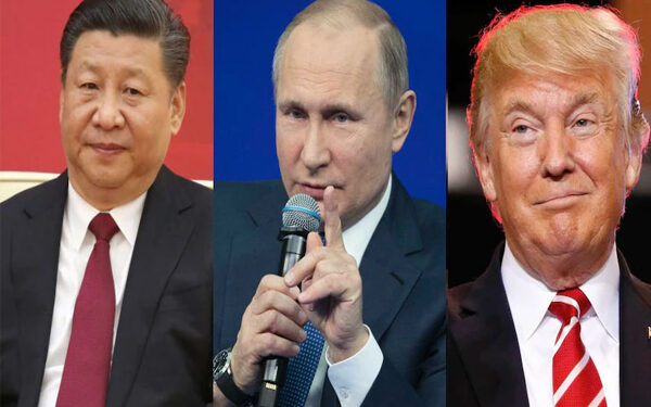 US President Trump called Putin and Xi 'clever'