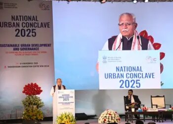 नेशनल अर्बन कॉन्क्लेव 2025 में केंद्रीय मंत्री मनोहर लाल ने &lsquo;विकसित भारत सिटी प्रदर्शनी