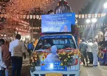 सूरत में यूनिटी मार्च पदयात्रा का आयोजन, डिप्टी सीएम ने की अगुवाई