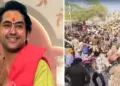 Uproar Over Burning Of Effigy Of Dhirendra Krishna Shastri: Uproar over burning of effigy of Dhirendra Shastri in Datia, clash between Bhim Army and Hindu organizations, situation tense, Chaos erupts in Datia after Dhirendra Shastri's effigy burnt; Bhim Army and Hindu organizations clash, situation tense