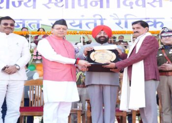 Uttarakhand Rajat Jayanti 2025: CM Dhami Launches Cyber ​​Security & Farming Initiatives Under Double | Double engine of development and security installed in Uttarakhand, CM Dhami gave gifts related to cyber and farming. News Track in Hindi