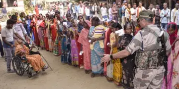 Voting reached a whopping 66.10 percent in Bihar Assembly elections. ECI calls faulty EVM nonsense.