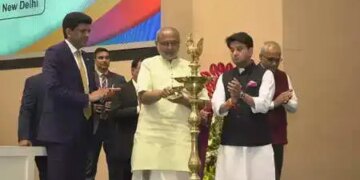 हम टेलीग्राफ से डिजिटल युग तक भारत की यात्रा का जश्न मना रहे हैं: सीपी राधाकृष्णन