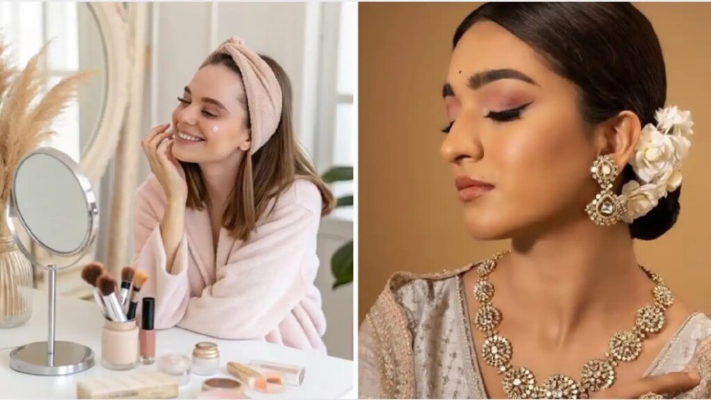 Wedding Makeup Tips: If you are troubled by dry skin during the wedding season, then know the step-by-step makeup tips which will make your skin glow.
