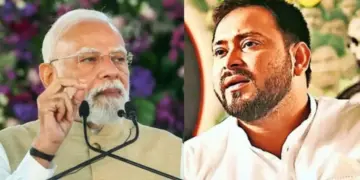 &lsquo;कौन सा पाप छिपा रहे हो?&rsquo; पीएम मोदी का तेजस्वी यादव से तीखा सवाल, बोले -&nbsp;&lsquo;पिता का नाम लेने में शर्म क्यों?