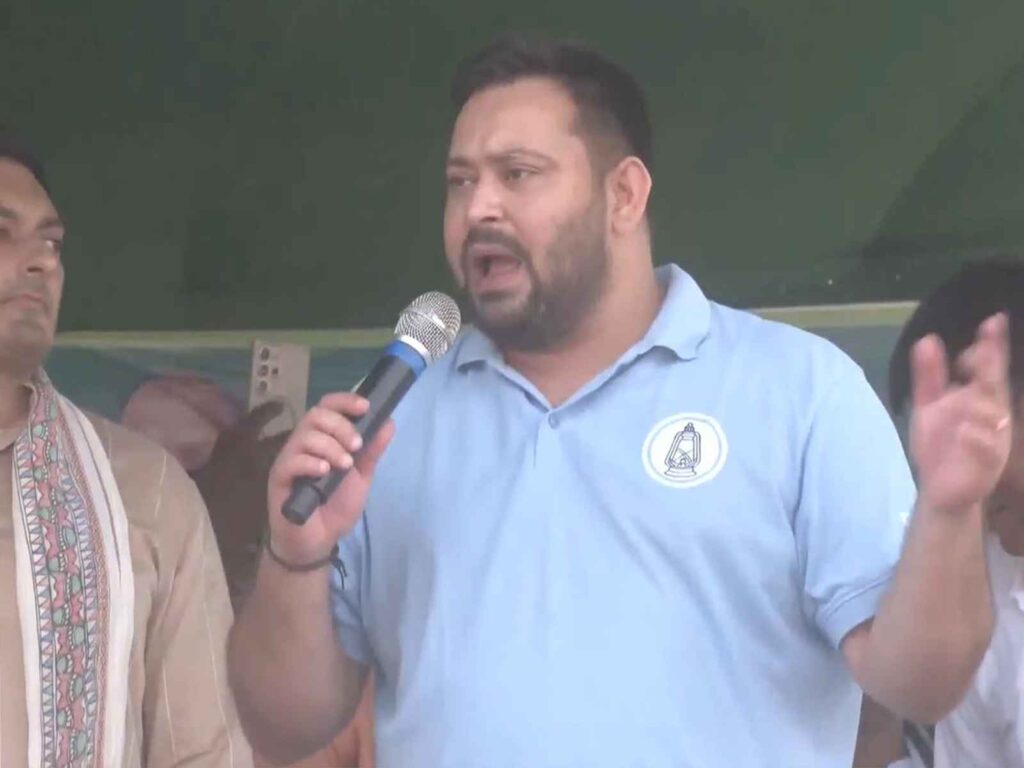 'Will set up factory in Gujarat, want victory in Bihar': Tejashwi Yadav taunts PM Modi