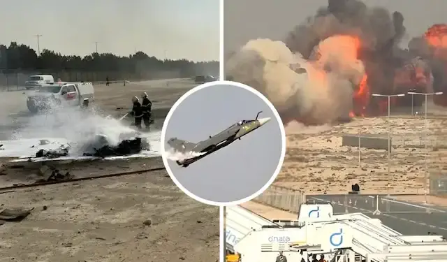 Wing Commander Namansh's last effort during Tejas crash, you will also salute after seeing his indomitable courage in the video.