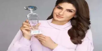 Actress Raveena Tandon honored by PETA, receives Person of the Year award