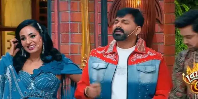 After Bigg Boss, Pawan Singh creates ruckus on Laughter Chef stage, cuts onions with Bharti Singh