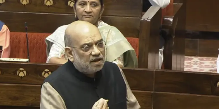 Amit Shah Discusses Vande Mataram In Rajya Sabha: Nehru tore Vande Mataram into pieces, Congress is responsible for dividing the country, Amit Shah said in Rajya Sabha.