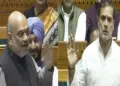 Amit Shah Hits Back At Rahul Gandhi's Challenge In Lok Sabha: Parliament will not function as per your discretion, I will decide the order of my speech, Amit Shah's counterattack on Rahul Gandhi's challenge in the Lok Sabha.
