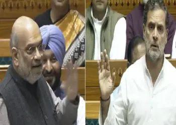 Amit Shah Hits Back At Rahul Gandhi's Challenge In Lok Sabha: Parliament will not function as per your discretion, I will decide the order of my speech, Amit Shah's counterattack on Rahul Gandhi's challenge in the Lok Sabha.