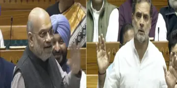 Amit Shah Hits Back At Rahul Gandhi's Challenge In Lok Sabha: Parliament will not function as per your discretion, I will decide the order of my speech, Amit Shah's counterattack on Rahul Gandhi's challenge in the Lok Sabha.