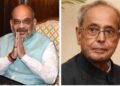 Amit Shah pays tribute to former President Pranab Mukherjee on his birth anniversary