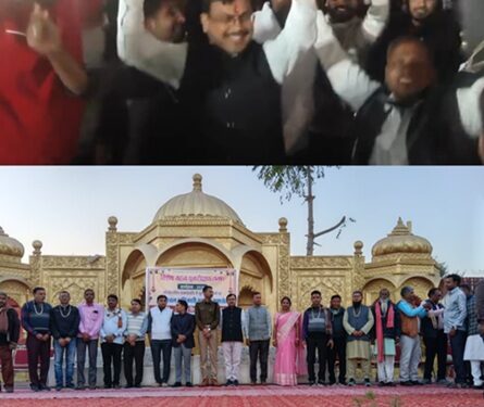 BLO-Supervisor honored: Returning officer said great success achieved through collective efforts, SDM danced to the tune of DJ