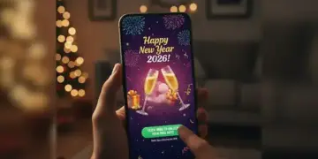 'Be cautious of Happy New Year messages...' otherwise one click and all the money is cleared from the account, cyber wing warned