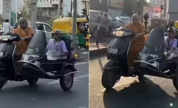 'Biker Dadis' of Ahmedabad; Sisters riding scooters at the age of 87 and 84 dominate the internet