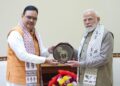 Chief Minister Bhajanlal Sharma met PM Modi: Invited to visit Rajasthan on completion of two years of government, received guidance from Prime Minister on new pace of development
