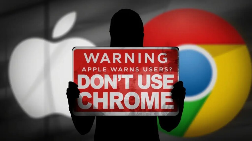 'Don't use Chrome and Google...' Why did tech giant Apple warn? Surprising reason revealed