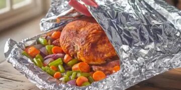 Excessive use of aluminum foil causes harm to health, can make kidneys weak