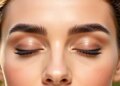 Eyebrows enhance the beauty of the face, proper nutrition brings thickness.