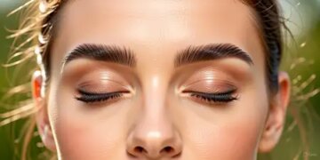 Eyebrows enhance the beauty of the face, proper nutrition brings thickness.
