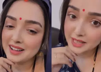 Fans fell in love with Amrapali Dubey's simplicity, this video of the actress went viral