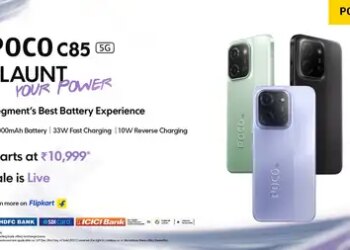 First sale of Poco C85 5G starts, you will get the best battery experience and great price.