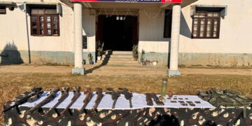 Five militants of two banned organizations arrested in Manipur, weapons recovered