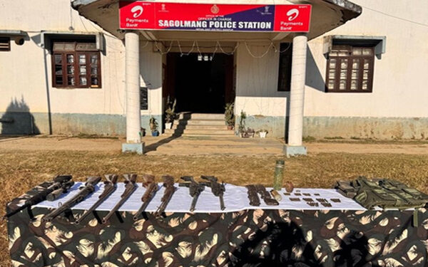 Five militants of two banned organizations arrested in Manipur, weapons recovered