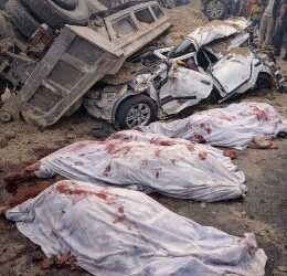 Four Tonk residents in the car died after getting buried under a dumper filled with gravel near Bundi.