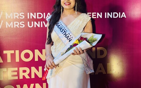 Gardener's daughter Jaya Chauhan becomes Mrs. Rajasthan