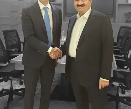 Gautam Adani met Satya Nadella, discussed the immense capabilities of AI