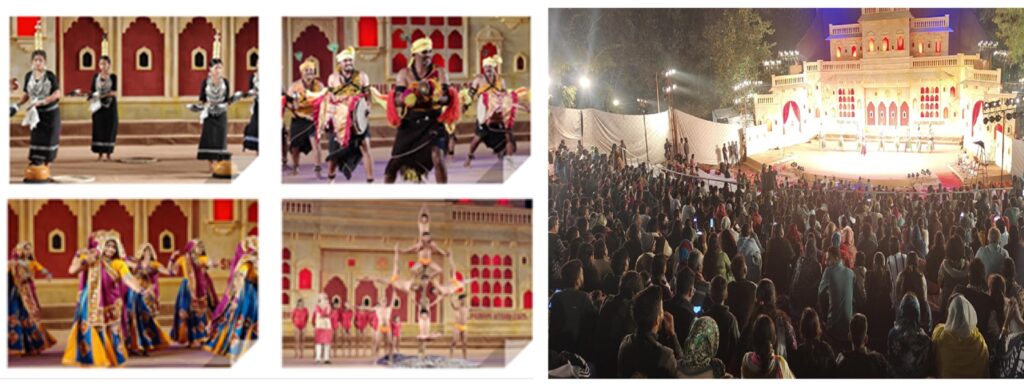 Grand beginning of Shilpgram Utsav 2025, colorful display of folk arts fascinates the mind