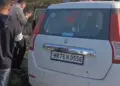 Haryana number car parked for 2 days, dead body found on the back seat, CCTV footage will reveal