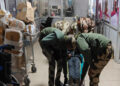 How will CISF deal with the situation during a terrorist attack, conducted mock drill at Leh airport