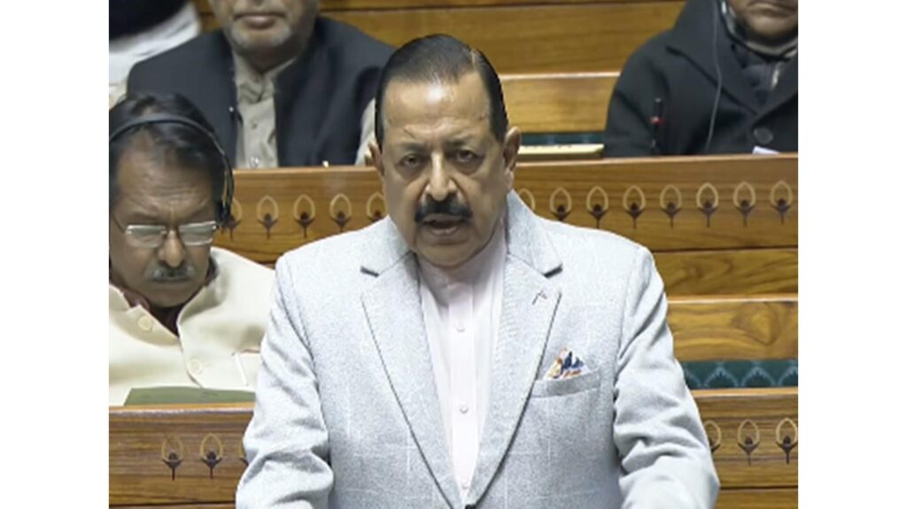 Jitendra Singh responded to the opposition on the Atomic Energy Bill, said "Congress is opposing its own provisions"