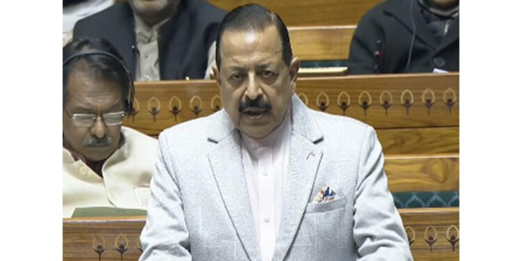 Jitendra Singh responded to the opposition on the Atomic Energy Bill, said "Congress is opposing its own provisions"