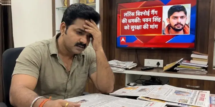 Lawrence Bishnoi gang's order to Pawan Singh, if he goes with Salman, he will lose his life.