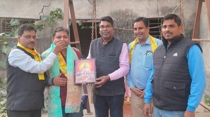 Lok Dal City General Secretary Harish Chand Garg welcomed