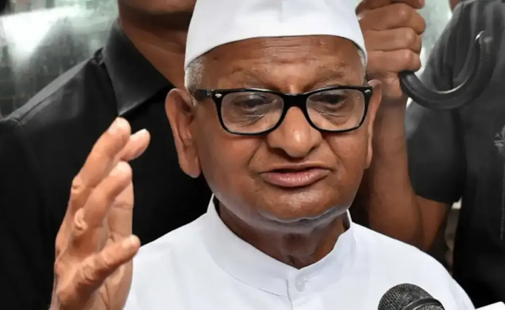 Maharashtra's political temperature will be high! Anna Hazare announced fast unto death, movement will start on this day
