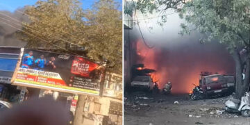 Massive fire in scrap warehouse in Jodhpur, chaos in the area